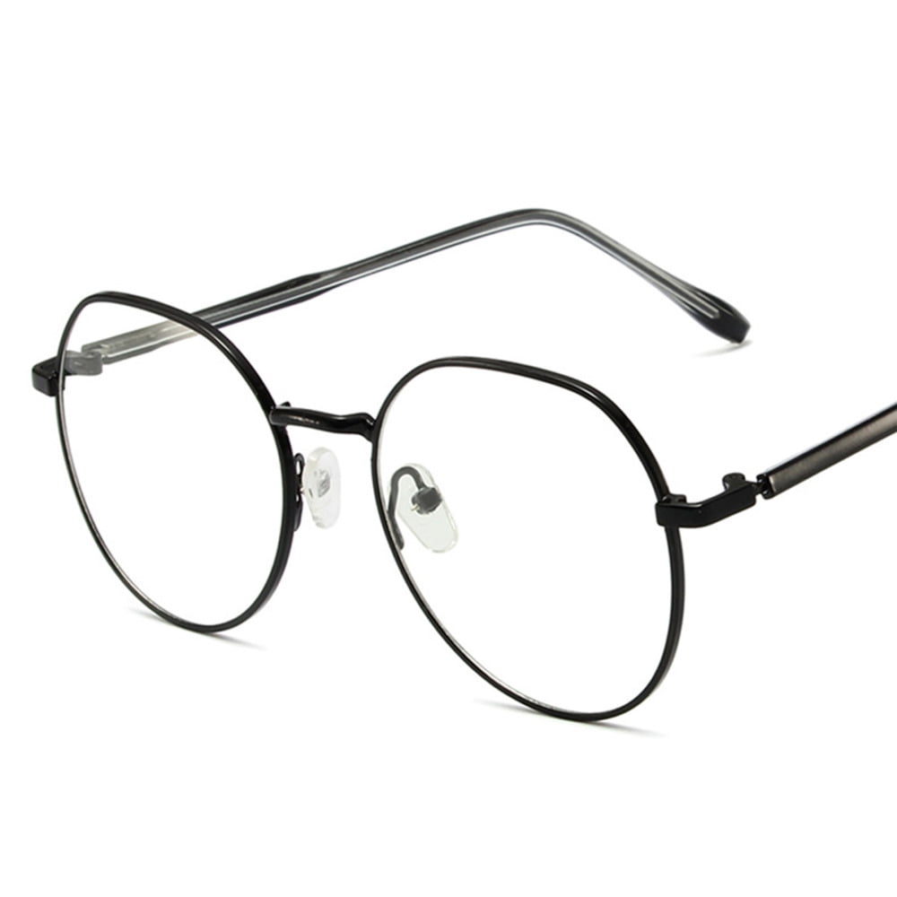 Blue Light Filter Plain Makeup Glasses Simple And Stylish Metal Frame