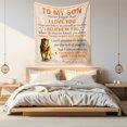 thumbnail image 1 of Soft Flannel Fleece Throw Blankets for Adult Son - Birthday, Wedding, Graduation Gifts - 50x60 Inch, 1 of 1