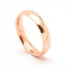 4mm Rose Gold Stainless Steel Womens Mens Ring Ginger Lyne Collection