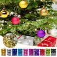 thumbnail image 3 of KCEHTA Christmas Ball Ornaments, 24 Pcs 1.18 inch Christmas Tree Ball Ornaments Shatterproof Plastic Christmas Tree Hanging Ornaments for Holiday Wedding Party Decorations, 3 of 7