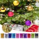 thumbnail image 3 of Liquidación navideña, juego de colgantes de bolas navideñas irrompibles, adornos decorativos de 40 mm para árboles y decoración navideña (paquete de 24), regalos de Navidad, 3 of 3