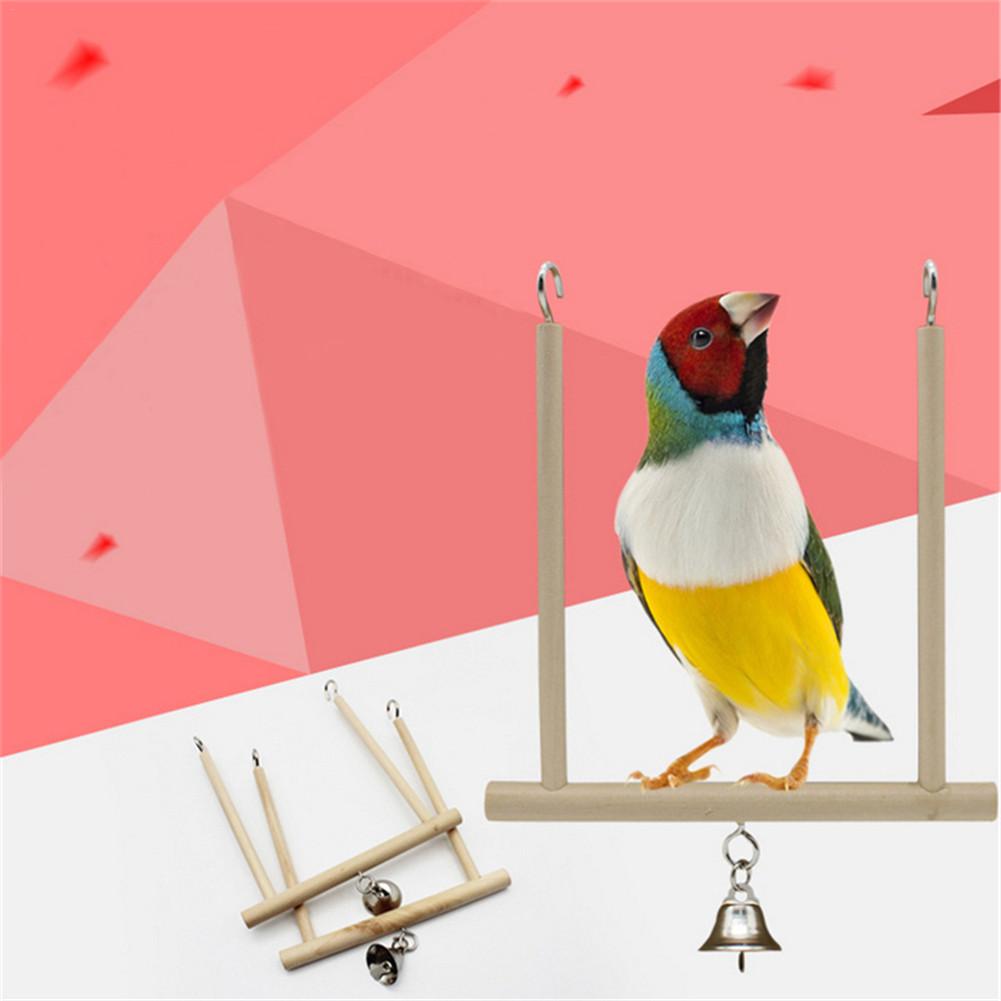 Atralife Mini swing Parrot Toys Birds Stand Birds Swing Cage Accesories