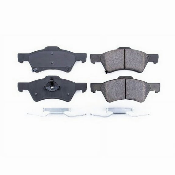 PowerStop 17-857 Disc Brake Pad Set Chrysler, Dodge (Disc/Drum) Disc Brake Pad Set - Front
