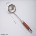 thumbnail image 1 of 1pc Stainless Steel Wok Spatula Wood Handle Cooking Shovel Ladle Kitchen Utensils Baking Cooking Tools Kitchenware Cookware, 1 of 8