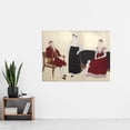 thumbnail image 2 of Ishizaki Yushi Portrait Blomhoff Family Portrait Extra Large XL Wall Art Poster Print, 2 of 3