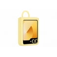 thumbnail image 2 of Funda de silicona con anillo para Samsung Galaxy Z Flip6, amarilla, 2 of 4