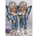thumbnail image 1 of Cuadros Decorativos Chica de dibujos animados 5D diamante pintura DIY taladro redondo completo mosaico JShteea Nuevos Originales, 1 of 5