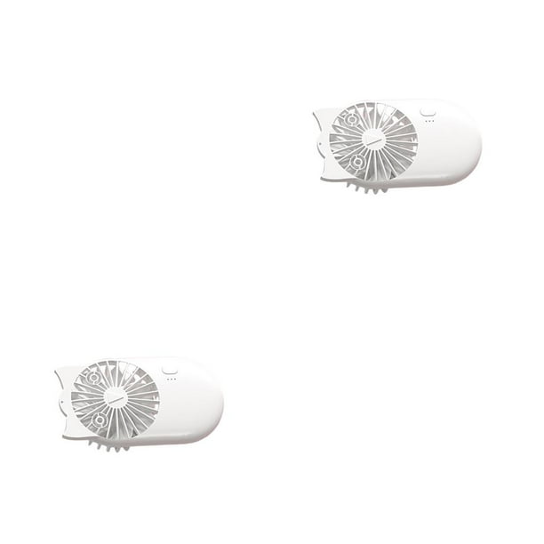 Ventilador de dibujos animados Yuarrent en forma de búho blanco 2Conjunto