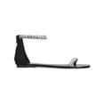 thumbnail image 2 of INC Womens Givele Faux Suede Rhinestone Ankle Strap, 2 of 3
