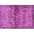 thumbnail image 1 of Ahgly Company Indoor Rectangle Persian Purple Traditional Area Rugs, 7' x 10', 1 of 4