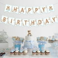 thumbnail image 6 of Bear Theme Birthday Decorations Banner, Cute Bear Happy Birthday Banner Photo Booth Props for Girls Boys Birthday Party Supplies Decorations, 6 of 7