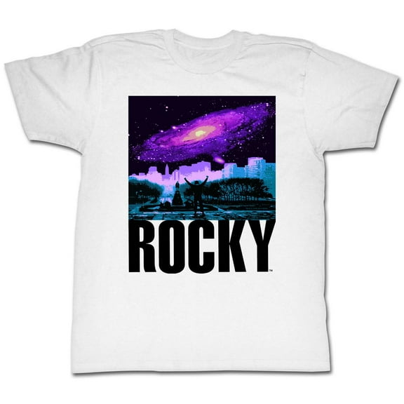 Rocky Movies Galaxy Adult Short Sleeve T Shirt