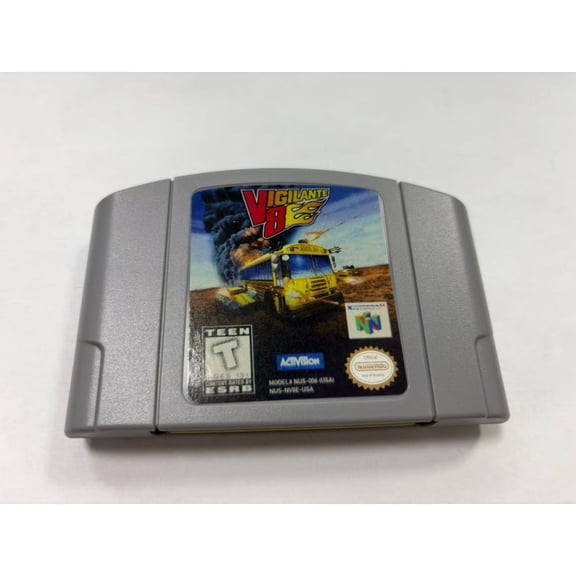 N64 Game USA Version of Vigilante 8,for N64 Console