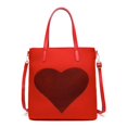 thumbnail image 1 of Sac à Main Mode Grand Cœur Tendance , Rouge, 1 of 1
