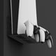 thumbnail image 5 of Soporte de pared para PS5: compatible con la consola PlayStation 5 Digital/Disc Edition con soporte para 2 mandos, 5 of 9