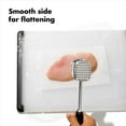 thumbnail image 5 of OXO Good Grips Meat Tenderizer - Die Cast, Non-Slip Grip - Black, 1.85" x 2.45" x 9.75", 5 of 6