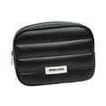 thumbnail image 3 of Bolsa de maquillaje para baño, organizador de viaje, moderna y práctica bolsa de cosméticos para mujer, neceser para guardar brochas, botellas de Negro, 3 of 8