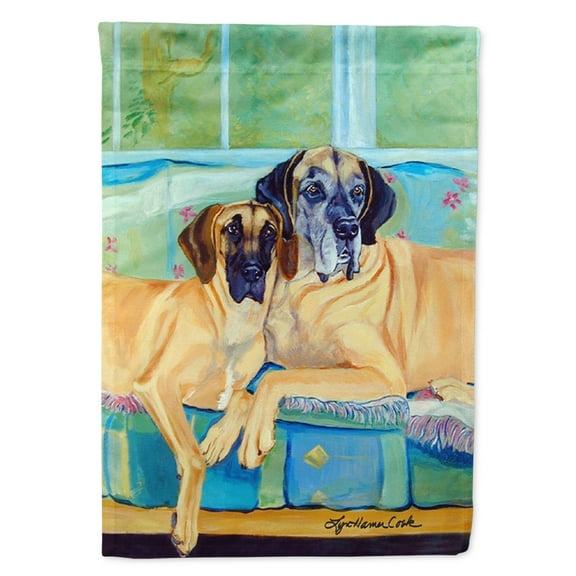 Carolines Treasures 7280-FLAG-PARENT Great Dane Flag  multicolor