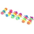 thumbnail image 3 of SHENMO 6Pcs Soft Simulation Inchworm Cat Teaser Toy Pet Cat Teeth Clean Chew Bite Playing Toys, 3 of 15