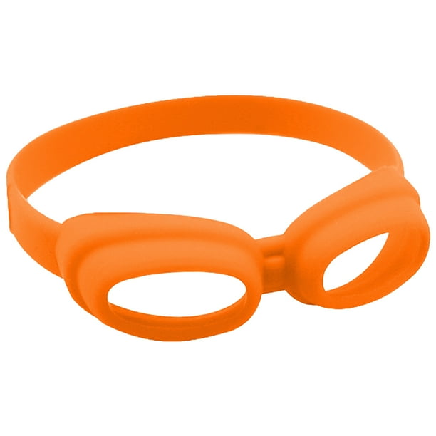 Marcadores de bebidas de silicona identificador de taza para botella de cerveza tarro naranja