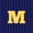 Navy Blue, variant on Manfei Modern Letter M Twin Comforter Sets,Abstract Stripes Bedding Set,Navy,Black Reversible,2pcs,1 Comforter and 1 Pillowcase
