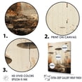 thumbnail image 3 of Designart "Ufos In Minimalist Design" Ufos Floater Framed Canvas Prints, 3 of 5