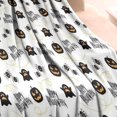 thumbnail image 3 of Halloween Happy Halloween Pumpkins and Spiders Blanket,Comfortable Soft Lamb Wool Throw Blanket,All Season,Warm Lightweight Blankets for Sofa Bed Couch Living Room Chair,30"x40", 3 of 4