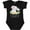AB-Black, variant on Inktastic I Am Fearfully and Wonderfully Made Elephants and Flowers Boys or Girls Baby Bodysuit