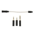 thumbnail image 2 of Cable Adaptador De Auriculares Hembra De 3,5 Mm A Macho De 2,5 Mm, 3,5 Mm Y 4,4 Mm, Cable Adaptador De Chapado En Plata Estéreo Hembra A Macho De 3,5 Mm Para Teléfonos, 2 of 8
