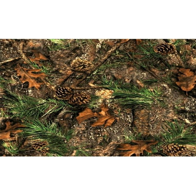 Custom Printed Rugs AWV049 Mixte Pin 18 x 30 Po Tapis de Paillasson - Brun, Brun & Bronzage