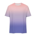 thumbnail image 4 of Birdeem Chemises pour Hommes Manches Courtes Imprimées Col Rond Haut Manches Courtes Blouses Chemises Hommes Manches Courtes, 4 of 5