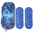 thumbnail image 1 of Bolsa térmica para insulina, almacenamiento y transporte, diseño con cremallera para interior y exterior, tipo 3, 1 of 10