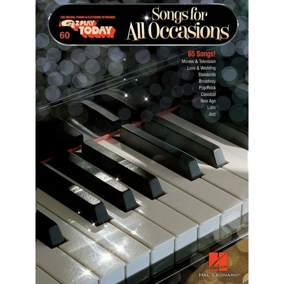 E-Z Play Today Songs for All Occasions, Book 60, (Paperback)