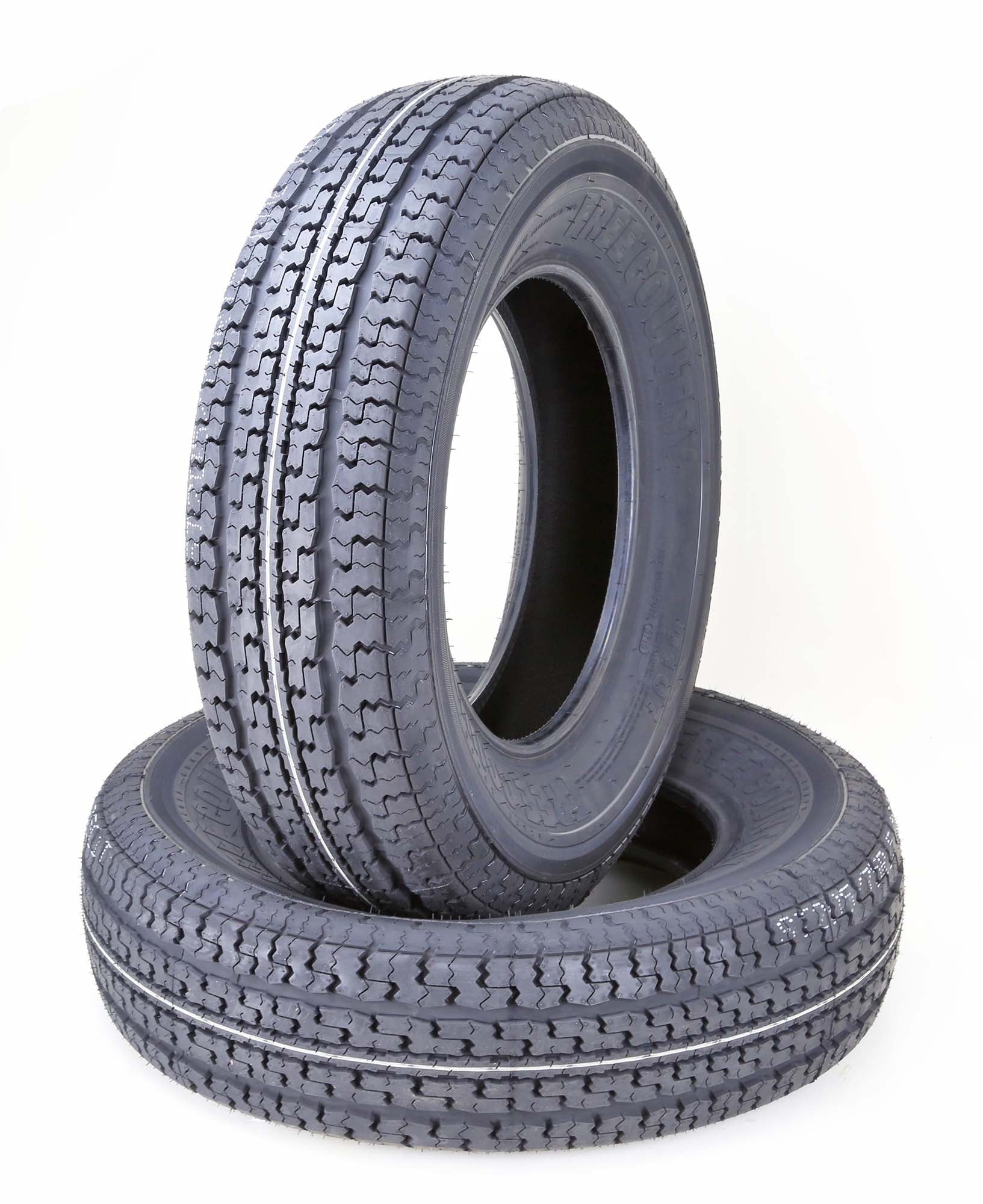 10PR load range E radial trailer tires ST205/75R15 are steel belted and wit...