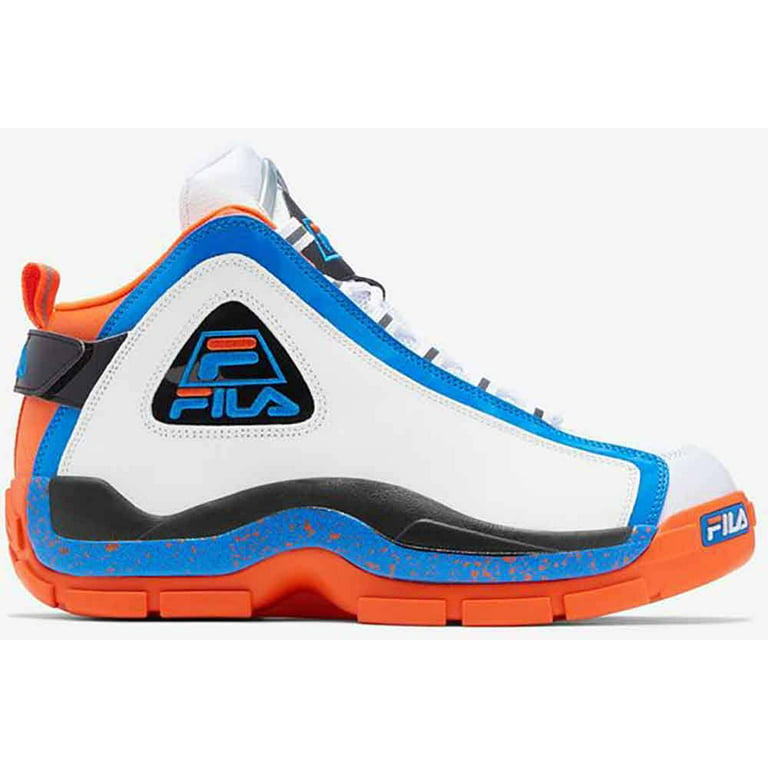 ik wil botsing de elite Mens Fila Grant Hill 2 Shoe Size: 10 White - Electric Blue - Red Orange  Basketball - Walmart.com