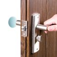 thumbnail image 3 of Protector Pared para Manija Puerta Tope Goma Autoadhesivo () Azul, 3 of 9