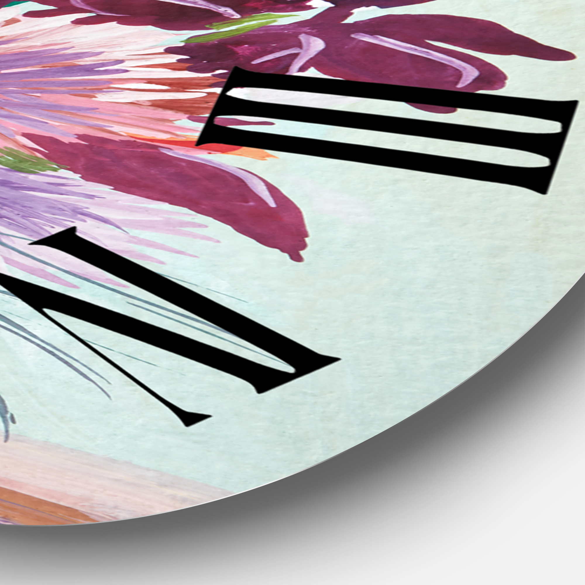 Designart 1 in Quartz Traditional Wall Clock