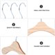 thumbnail image 4 of 10pcs Perro Ropa de perros Ropa Ropa Perchero Home Pet Disfraz Hack (Plata, Color de madera), 4 of 5