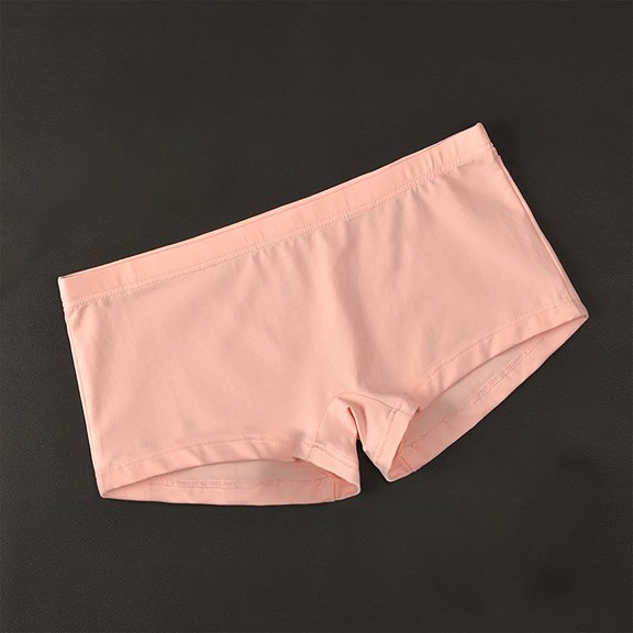 EchfiProm Underwear for Men Boxers Comfortable Breathable Pink L Underpants