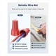 thumbnail image 3 of 50 Piezas de Tuercas para Cables, Tapas Conectores Cables Eléctricos Calibre 10-22 AWG, Cableado, Giratorias A, 3 of 5