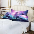 thumbnail image 7 of GZHJMY Dream Starry Unicorn Body Pillow Cover with Zipper, Soft and Cozy Fuzzy Fleece Body Pillow Case Cover 21 x 54 in,Plush Long Body Pillow Pillowcase Home Decor, 7 of 7