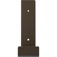 thumbnail image 3 of Ekena Millwork 2"W x 12"D x 7"H Steel Hanging Shelf Bracket, Hammered Brown, 3 of 10