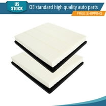 YXPCARS 2PCS Front Engine Air Filter for Buick LaCrosse 2010-2016 Regal Chevrolet Malibu Impala Saab, New Air Filter Replacement (CA10685)