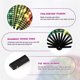 thumbnail image 2 of Rainbow Sequins Pride Handheld Fan for Adults Drag Queen Festival Fan, 2 of 5