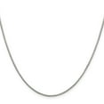 thumbnail image 2 of 925 Sterling Silver Box Chain Styles Necklace 1.35 mm 8 Sided Diamond-cut 18 inch, 2 of 4