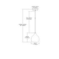 thumbnail image 2 of ElkGroup International 10480/1 Hammond 1 Light Pendant In Polished Chrome, 2 of 2