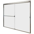 thumbnail image 3 of Basco CLCH05A5656CLOR Classic 56" High X 56" Wide Bypass Framed Tub Door - Bronze, 3 of 7