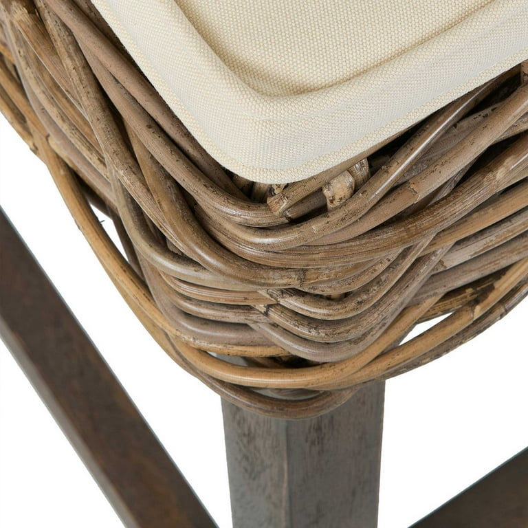East at main 2024 rattan counter stool
