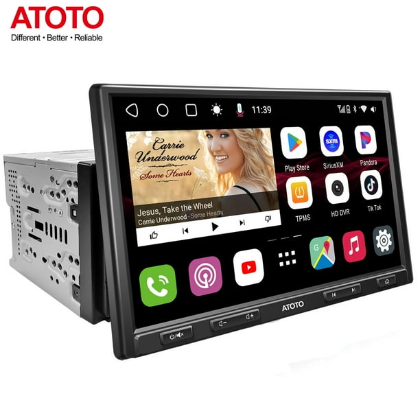 ATOTO S8 Pro Double-DIN Android Car Stereo Receiver 10 inch QLED Split ...