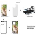 thumbnail image 4 of KAIYANG Paquete de 10 unidades de fundas para iPhone 16 Pro con cuatro esquinas, anticaídas, de PC y TPU, compatible con transferencia de calor, 4 of 5